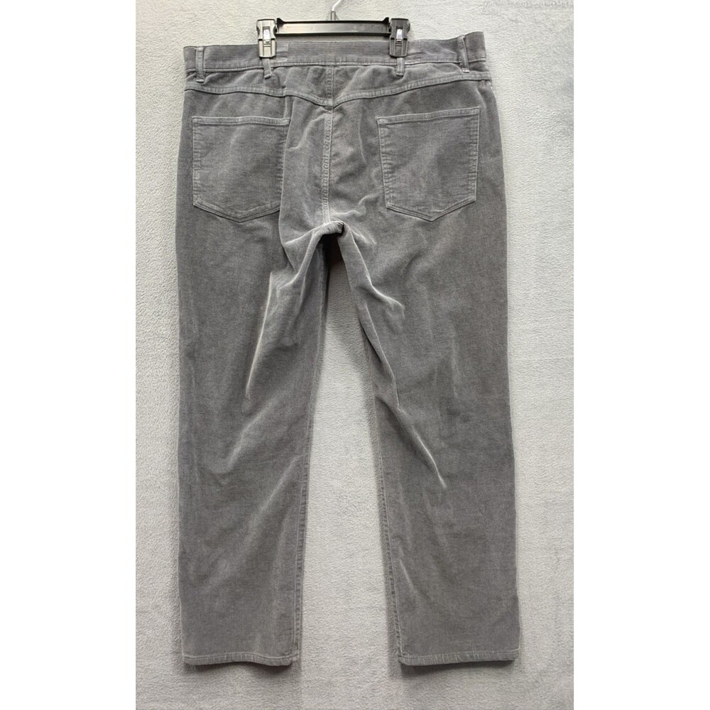 Jos. A. Banks 1905 Corduroy Pants Mens 5 Pocket Tailored Fit Gray 38X30 - Picture 4 of 15